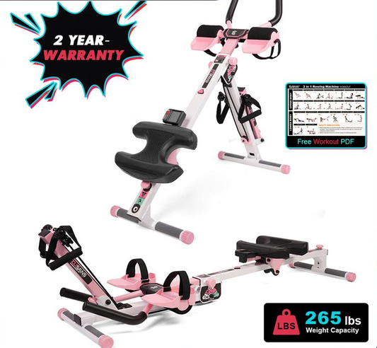 Summer Turn-Up AB Core Trainer Pro: Tummy Workout & Full Body Conditioning ｜Foldable Abdominal Machine with Muscle Toning